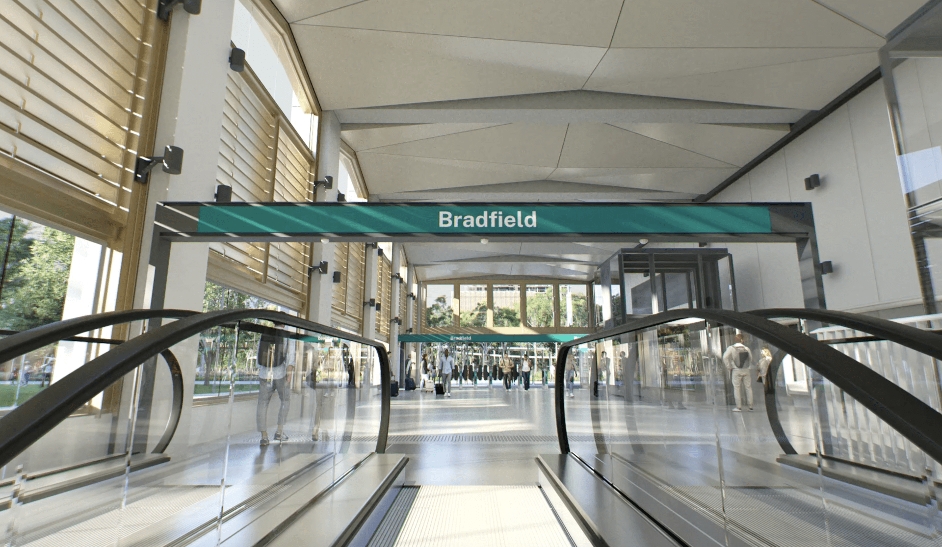 Artists impression. Copyright State of New South Wales (Bradfield Development Authority)