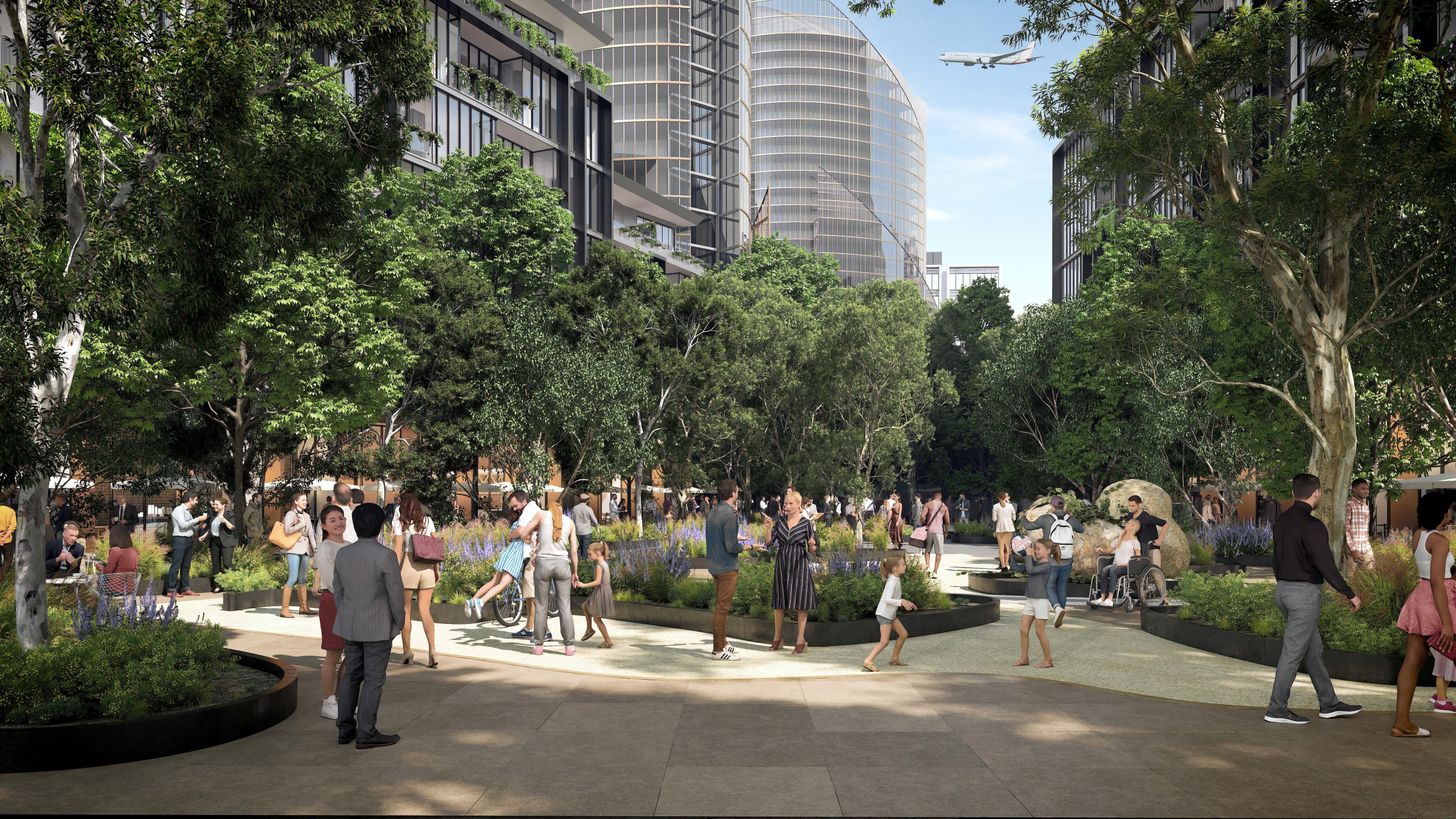 Artists impression. Copyright State of New South Wales (Bradfield Development Authority)